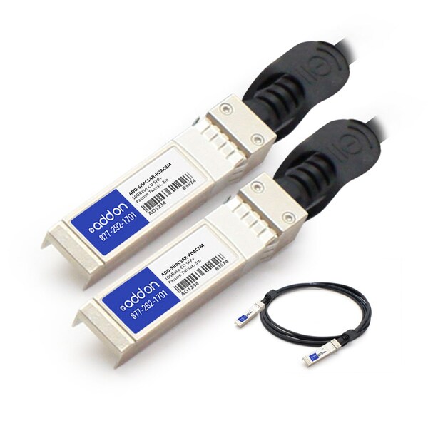 Add-On Addon Hp Jd097B To Arista Networks Cab-Sfp-Sfp-3M Compatible Taa ADD-SHPCSAR-PDAC3M